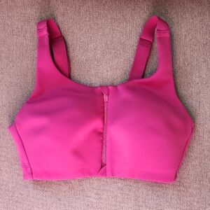 CRZ YOGA Vibrant Pink Sports Bra